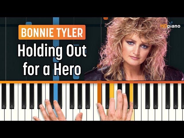 How to Play "Holding Out for a Hero" by Bonnie Tyler | HDpiano (Part 1) Piano Tutorial