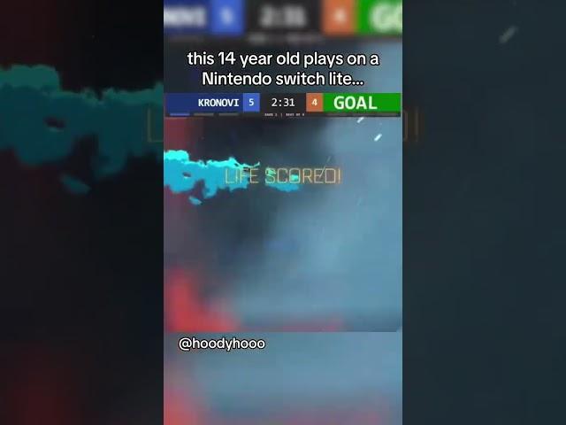 This 14 Year Old Plays Rocket League On A Nintendo Switch