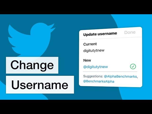 How to Change Twitter Username (2022)