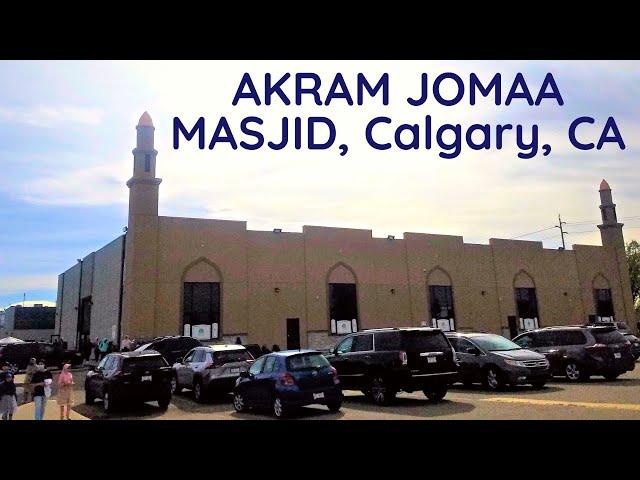 Akram Jomaa Mosque, Calgary, Canada. Outside view from Parking Lot.