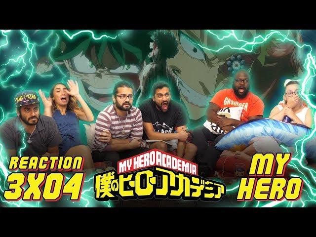 My Hero Academia - 3x4 My Hero - Group Reaction