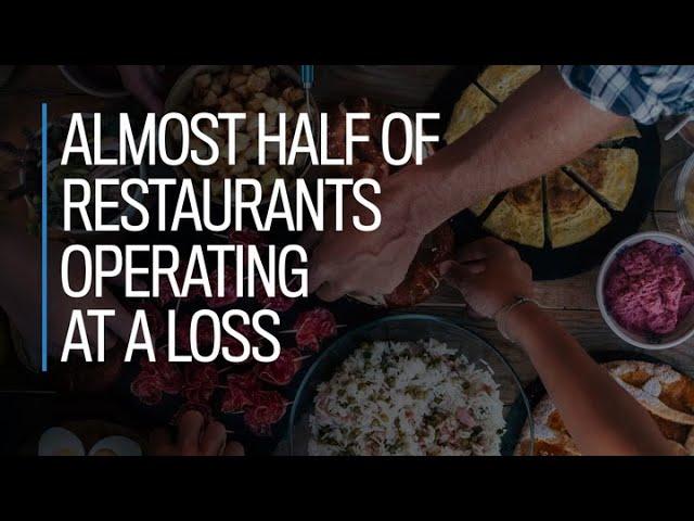 Almost half of Canadian restaurants still operating at a loss