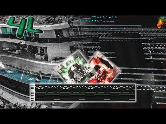 How iamsynthetic produces for yeat ! | FL Studio Tutorial