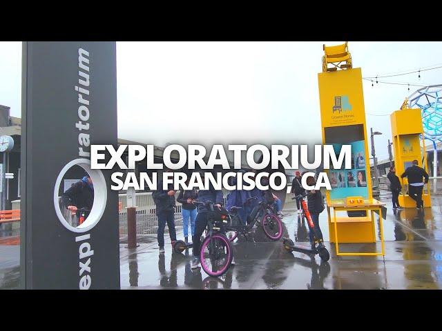 Exploring Exploratorium in San Francisco, California USA Walking Tour #exploratorium #sanfrancisco