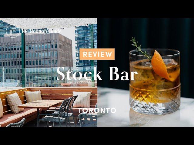 Stock Bar in Toronto - Review