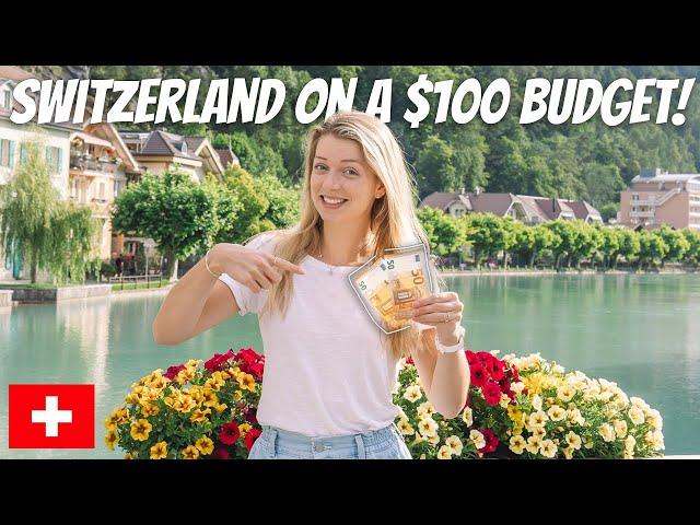 SWITZERLAND ON A BUDGET! | Interlaken Travel Guide