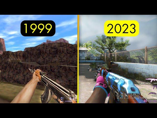 Counter-Strike's Evolution : From Mod to Masterpiece (1999-2023)