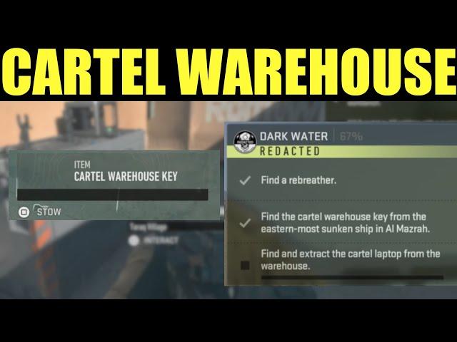 how to "find the cartel warehouse key from the eastern most sunken ship in al mazrah" Location (DMZ)