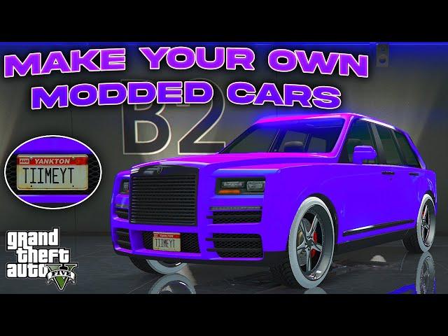 How To Make Your Own Modded Car F1/Benny In Gta 5 Online