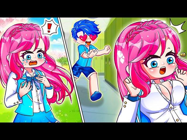 Anna Growing Up as A Hot Girl ! Vẻ Đẹp Trong Ánh Mắt Kẻ Si Tình | Gacha Club | Gacha Life Rainbow-Z