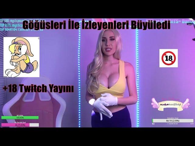 Twitch Göğüslerini Açtı Şok Görüntüler Ve İri Göğüsleri İle İzleyenleri Büyüledi | Just Chatting