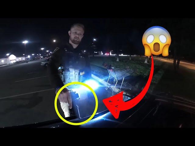 Cop Draws Weapon, Intimidates And Illegal Search And Seizure