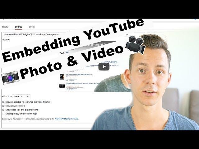Embedding YouTube Videos on Your Website | No Other Videos at the End | No Branding