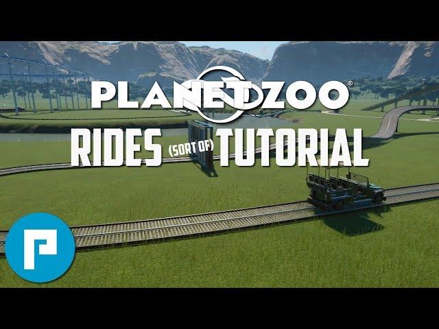  Planet Zoo | Rides (sort of) Tutorial | A quick look at all the new Rides in Planet Zoo!