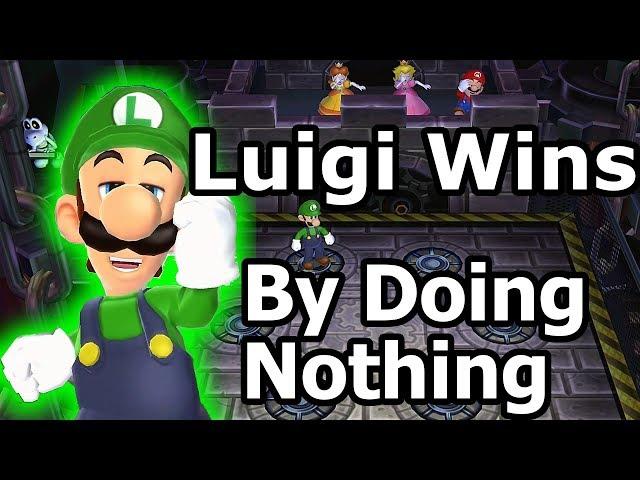 Mario Party 9 〇 Luigi Wins by Doing Absolutely Nothing