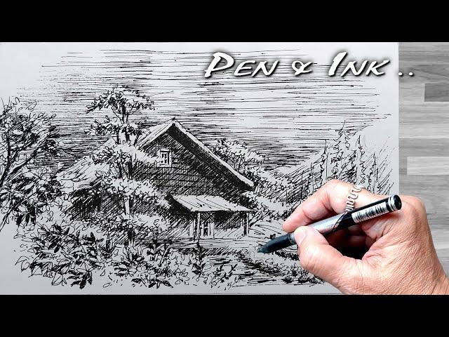 Best Pen and Ink Drawing for Beginners to Advanced