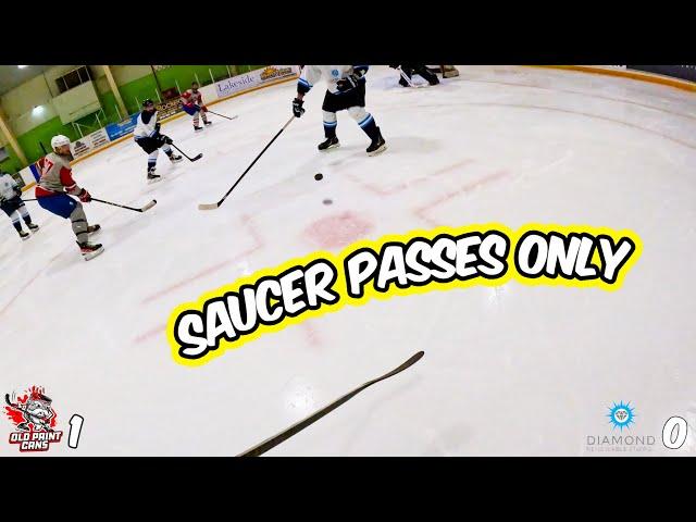 SAUCER. PASSES. ONLY. - Old Paint Cans