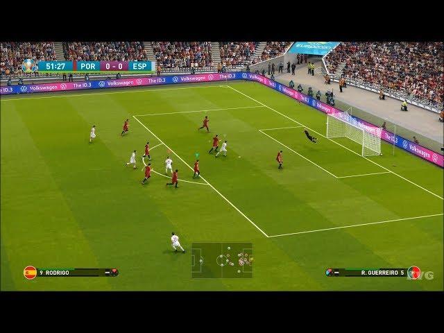 eFootball PES 2020: UEFA Euro 2020 Gameplay (PS4 HD) [1080p60FPS]