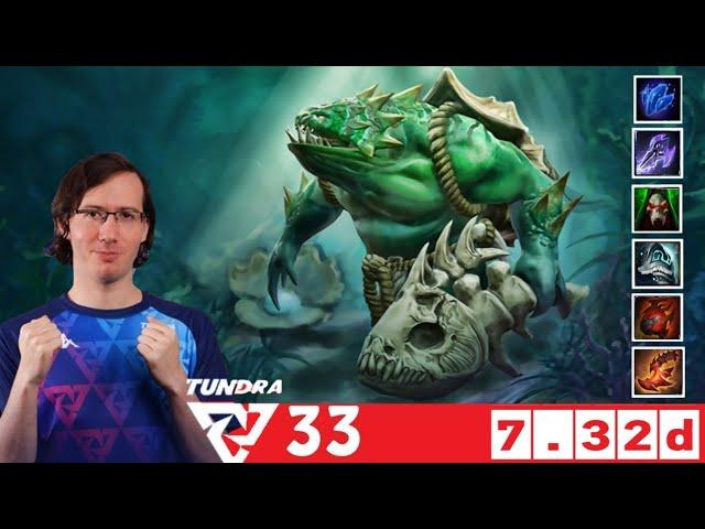 [DOTA 2] TUNDRA.33 the TIDEHUNTER [OFFLANE] [7.32d]