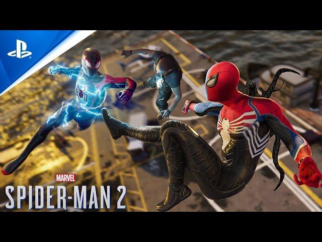 Spider-Man 2's NEW Peter & Miles Team Up Feature with Symbiote & Venom Story Gameplay Concept (Mods)