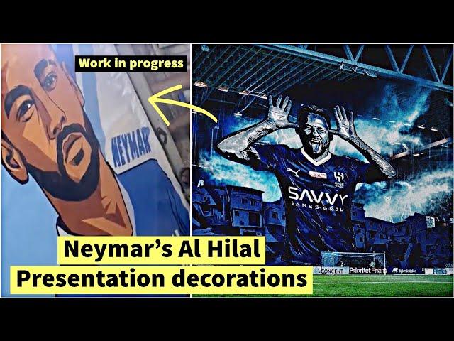 Neymar's Al Hilal Presentation is going to be Iconic 