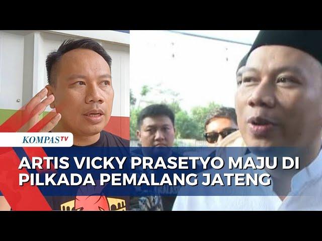 Artis Vicky Prasetyo Maju di Pilkada Pemalang Jateng, Janji akan Buat Daerah Maju dan Terkenal