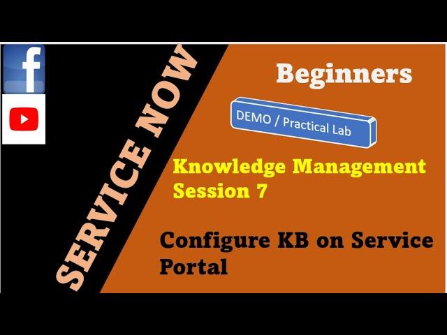 ServiceNow Knowledge Management | How to add Knowledge base on service portal | knowledge management