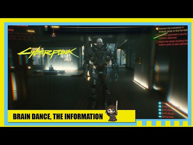 Cyberpunk 2077 - Braindance Guide The Information, All Objectives, What to Scan /Chronologically