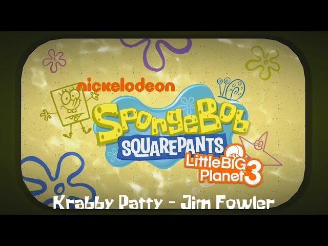 LittleBigPlanet 3: Krabby Patty by Jim Fowler