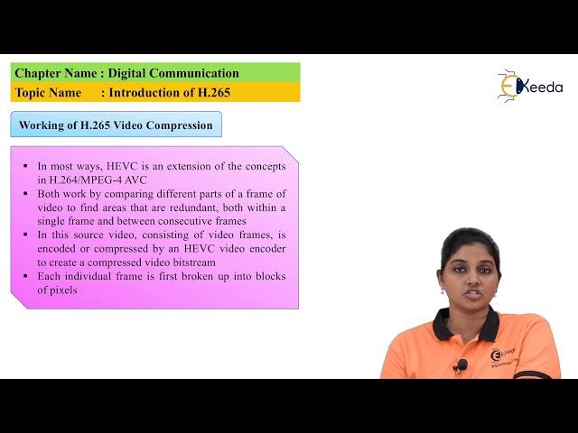 Introduction of H.264/mpeg 4 Compression Technology |Digital Communication| TV and Video Engineering