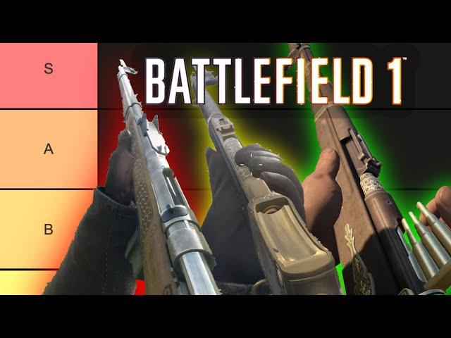 Battlefield 1: Bolt action/Scout weapon Tier List