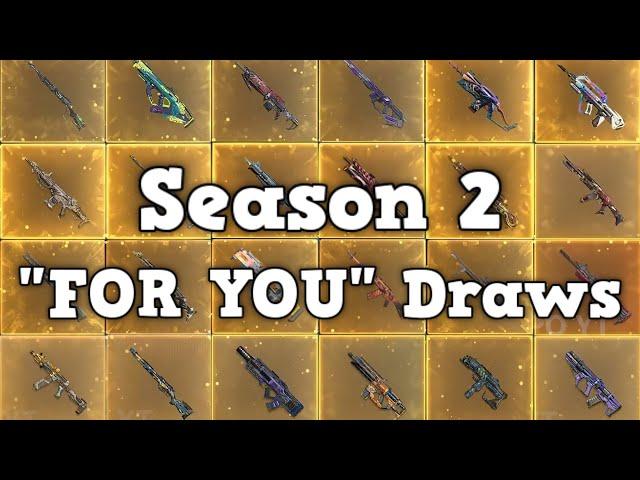 All Season 2 "FOR YOU" Draws | COD Mobile | CODM