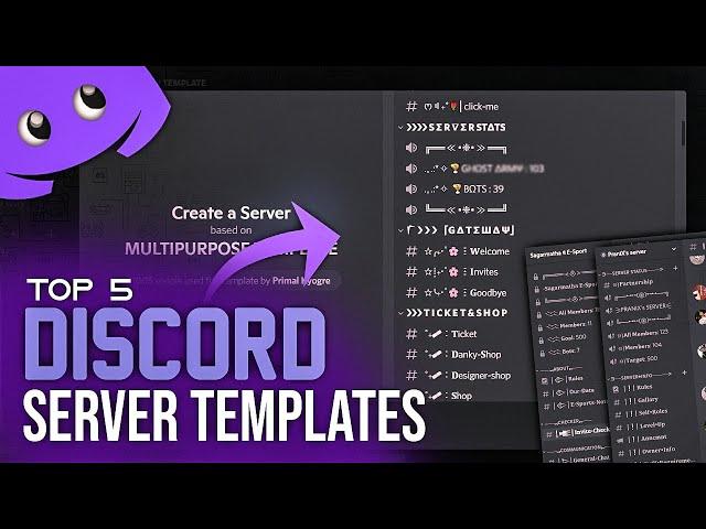 Top 5 Best Discord Server Templates You Must Try!