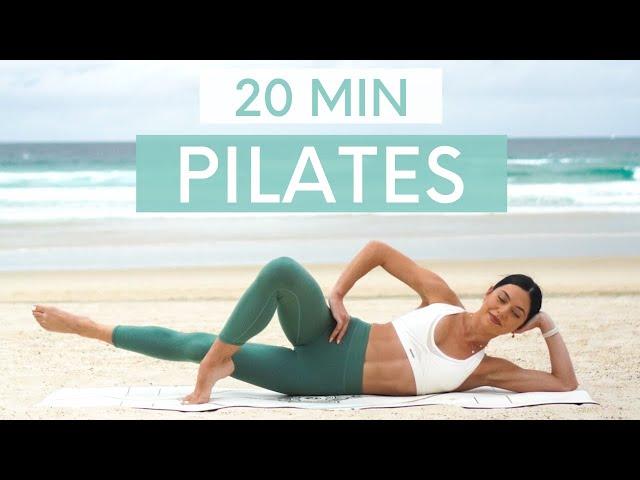 20 MIN EXPRESS PILATES WORKOUT || Intermediate Mat Pilates (No Equipment)