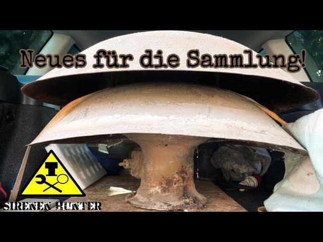 Neue seltene Sirene für die Sammlung! | Siemens FmSi 49 und 38 | Fahrt nach Belgien