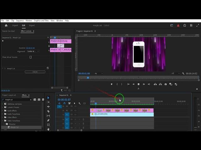 How to use morph cut transition in Adobe Premiere Pro