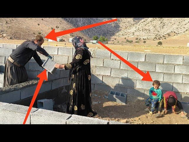 Building Progress: The Walls of Batoul’s Cabin Rise Higher