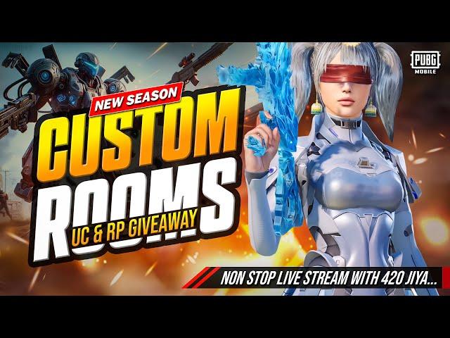 RP ROOMS  | ROYAL PAS GIVEAWAY  Custom Room420 Jiya Noobri live  | Join US #pubggirl #foryou