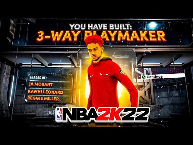 NEW "3-WAY PLAYMAKER" BUILD IS THE BEST BUILD  ON NBA2K22 - THIS ISO BUILD NEEDS A PATCH ASAP!