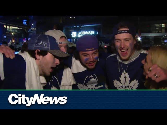 Leafs fans react to OT Game 6 Win