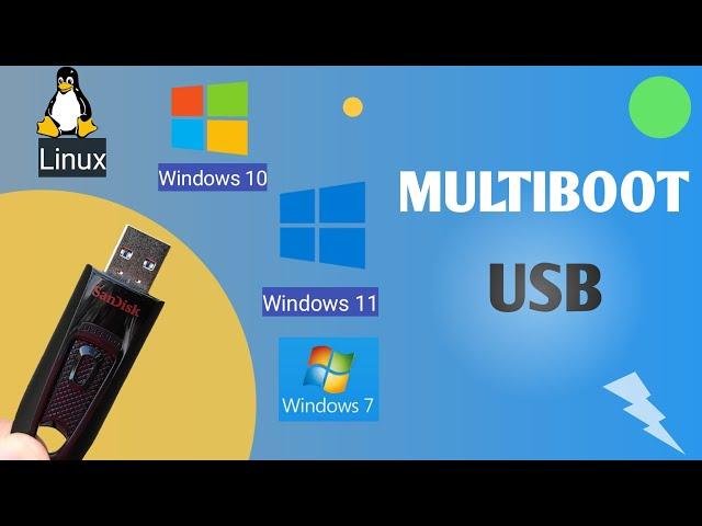 How to Create Multiple Bootable USB Pendrive | Multiboot USB | How to Make Multiboot USB