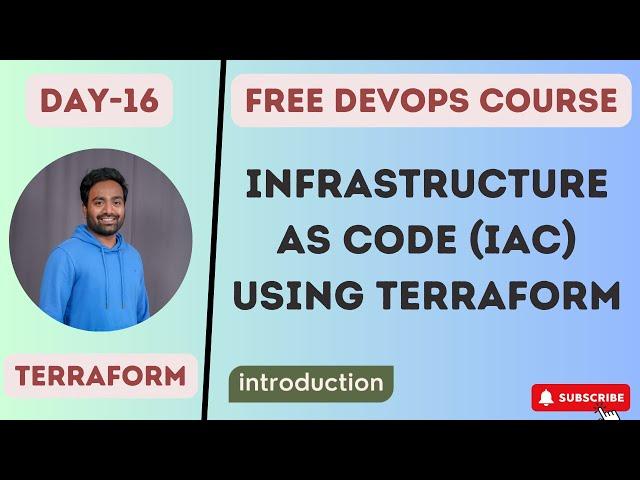 Day-16 | Infrastructure as Code | #terraform #IaC