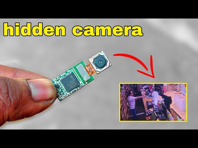 Hidden camera | DIY spy camera | make spy cctv camera at home