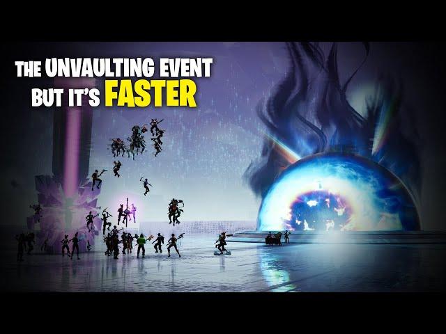 The Unvaulting Event but it's FASTER | Fortnite