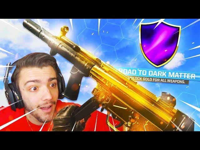 the GOLD MP5... FINALLY!  (ROAD TO DARK MATTER) - Black Ops Cold War Dark Matter Camo