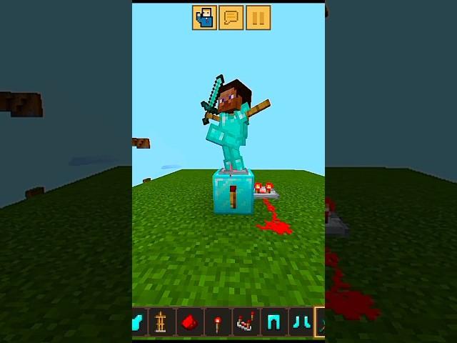 Trying most viral minecraft hack. #minecraft #hack #gaming #minecrafthack #pixelpalace