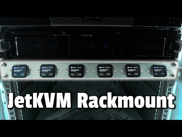 6 JetKVMs, 1 Rack – The Ultimate Setup!