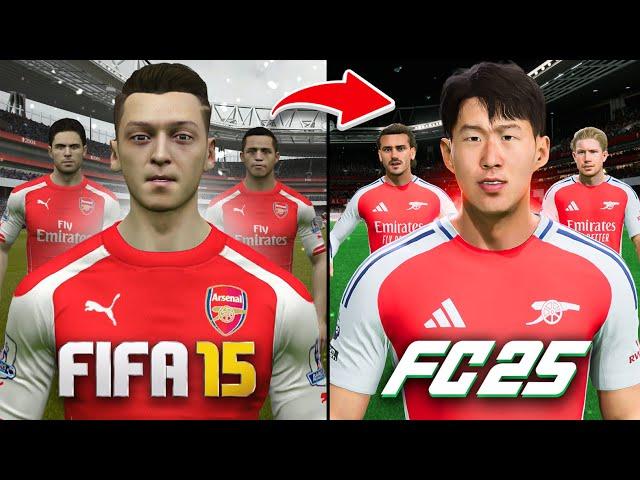 I Rebuild Arsenal From FIFA 15 to FC 25!