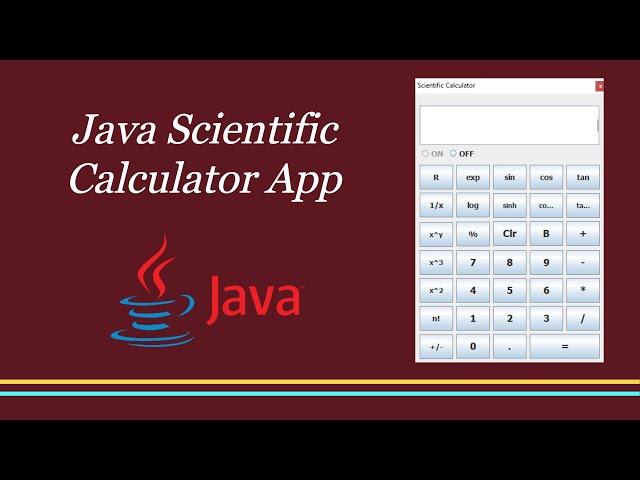 Scientific Calculator In Java Using NetBeans IDE | Java Programming