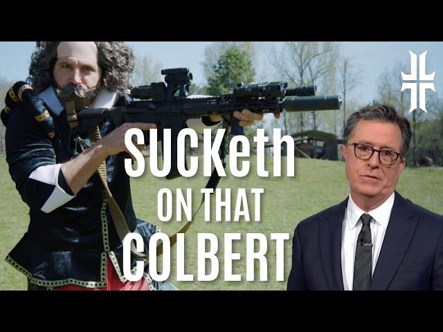 AR-15 'poetry' - Responding to Stephen Colbert